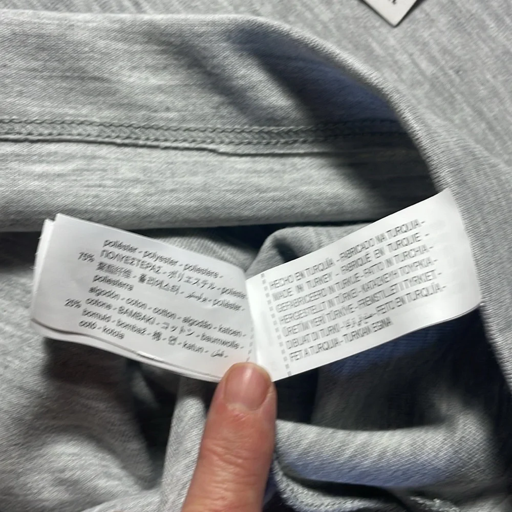 Zara size small gray tee - Picture 4 of 4